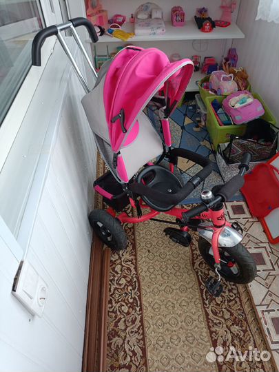 Детский трехколесный велосипед бу city