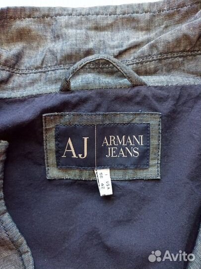 Мужской пиджак Armani Jeans.Оригинал.58размер