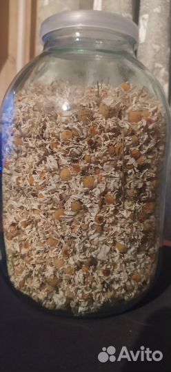 Цветки ромашки сушеные