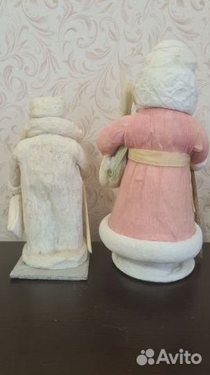 Ватный дед мороз СССР