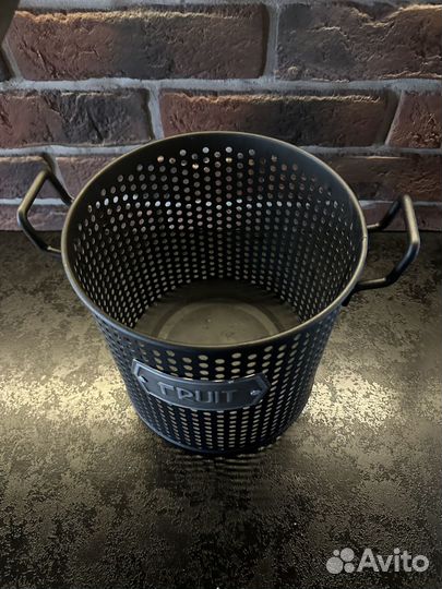 Корзина для фруктов металлическая