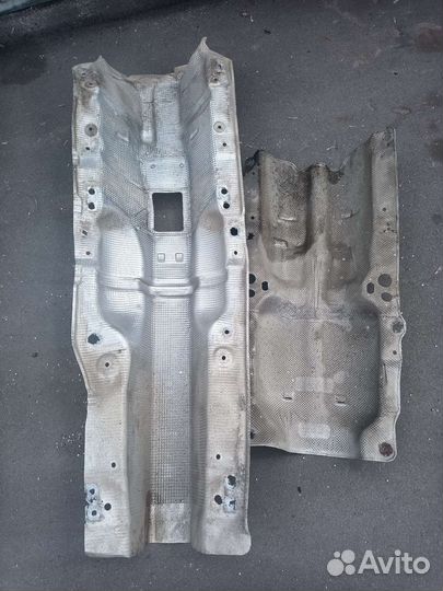 Тепловой экран skoda superb 2