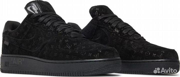 Кроссовки Louis Vuitton Air Force 1 Low Black