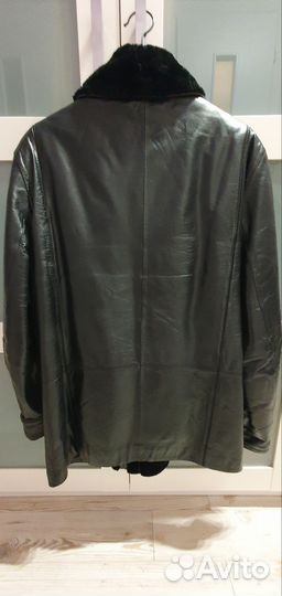 Кожаная дубленка мужская toto group