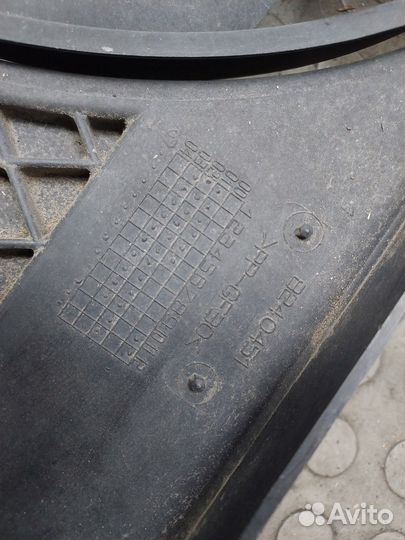 Вентилятор радиатора Ford Fiesta, 2006