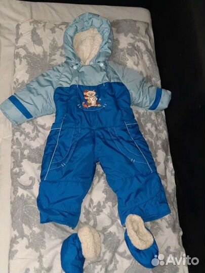 Зимний комбинезон для мальчика