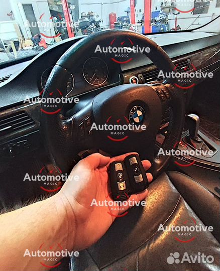 Ключ BMW E63, E64, E82, E88, E92, E93 с привязкой