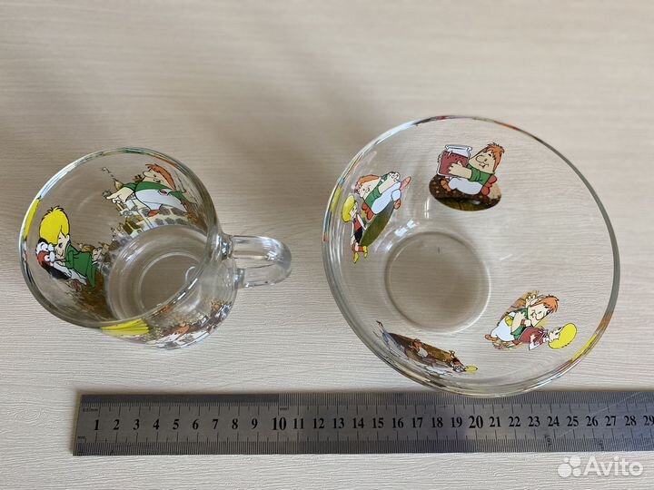 Чашка и салатник для ребенка