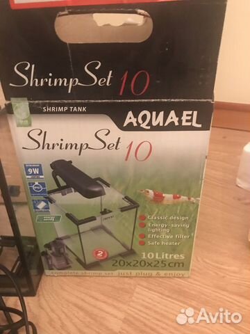 Аквариум aquael shrimp set 10