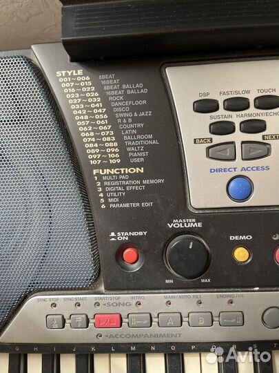 Синтезатор yamaha psr540