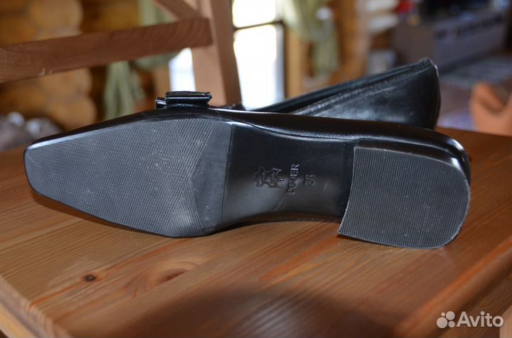 Туфли кожаные