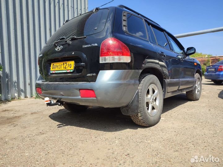 Фаркоп на Hyundai Santa Fe 2001-2006г.в