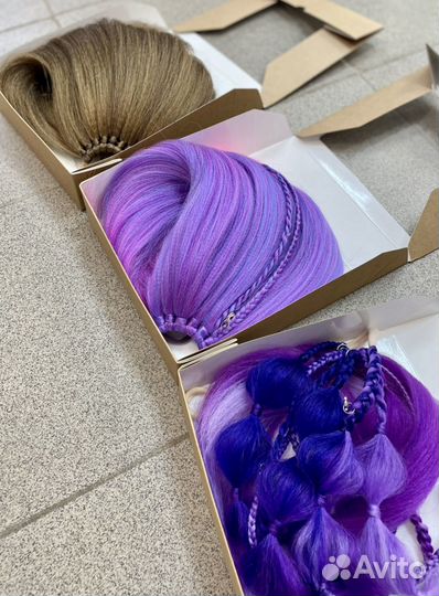 Афрохвост на резинке, аксессуар