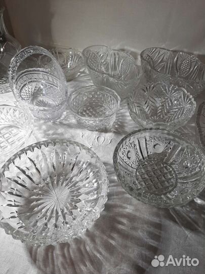 Хрустальная посуда СССР