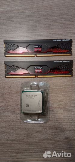 AMD A8 9600 + озу AMD radeon memory 4GB