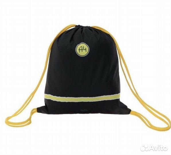 Мешок рюкзак для обуви влад А4 бумага, значок