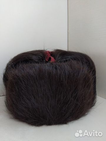 Шапка ушанка мужская нутрия