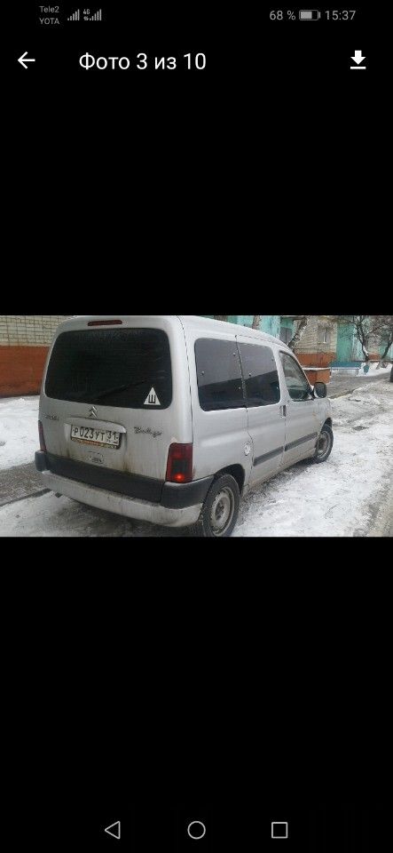 Citroen Berlingo: фото владельца