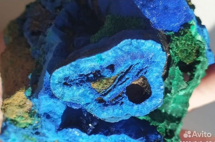 Натуральный азурит малахит, азурмалахит