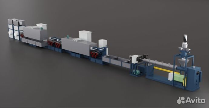 Линия производства упаковочной рet ленты VZ-PET120