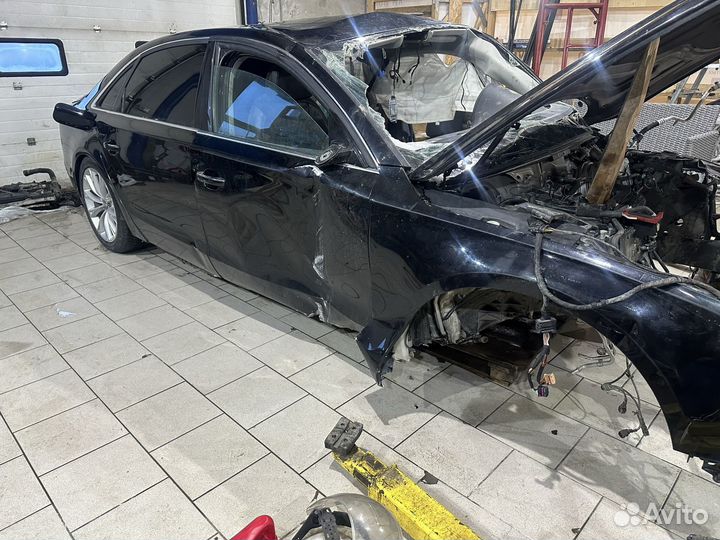 Разбор Audi A8L D4 A8D4 3.0 двигатель Ауди А8 cgwa