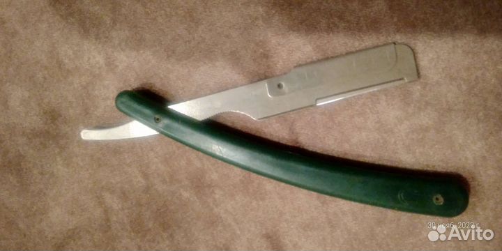 Опасная бритва СССР с лезвием вставным