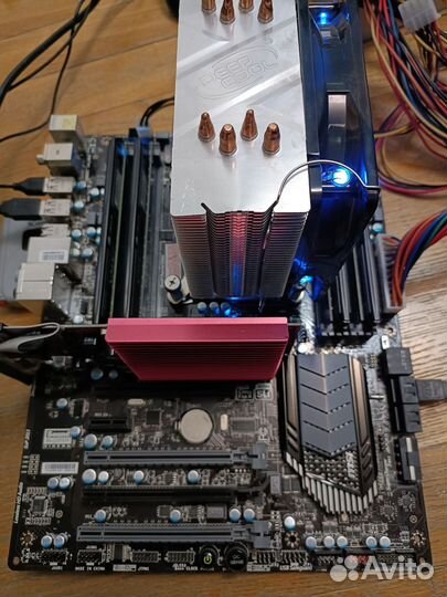 Комплект msi x99 i7 4930k 20gb ddr3