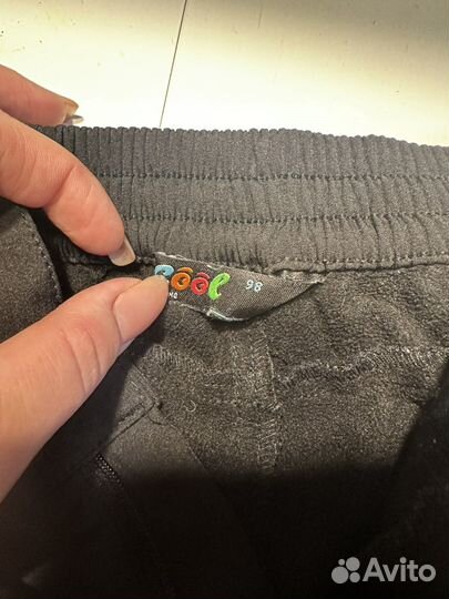 Утепленные брюки 98