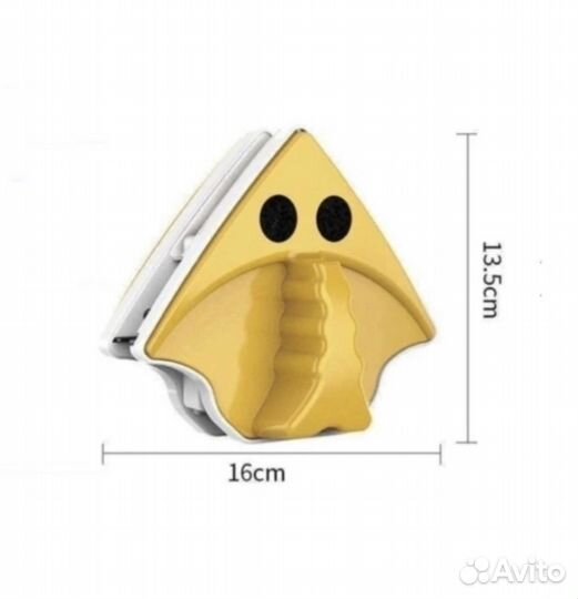 Магнитная щетка для мытья окон