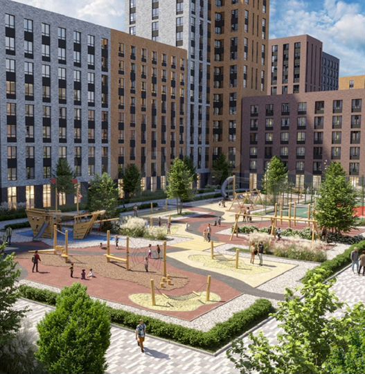 3-к. квартира, 67,8 м², 2/16 эт.