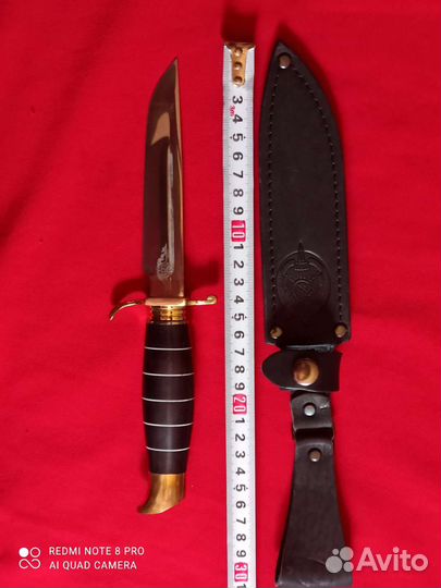 Финка нквд Генеральская, наградная сталь 95Х18