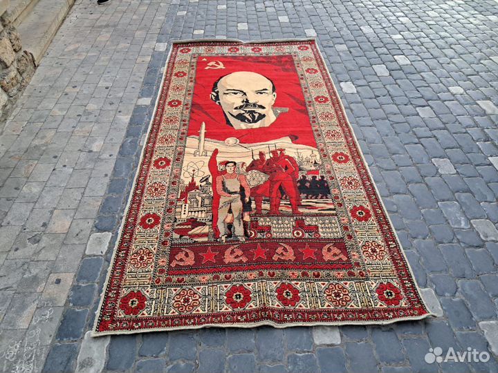 Азербайджанский ковёр,Ленин СССР город Ганджа