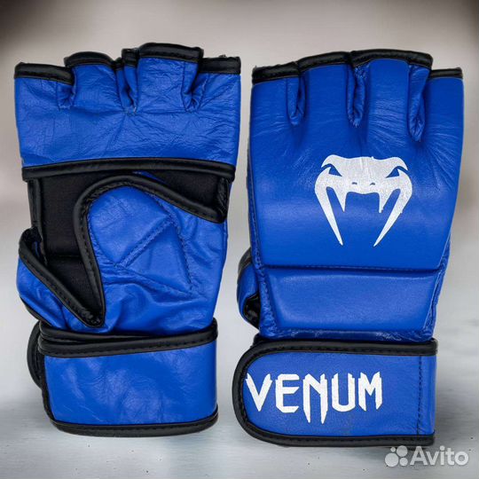 Перчатки для мма venum (натуральная телячья кожа)