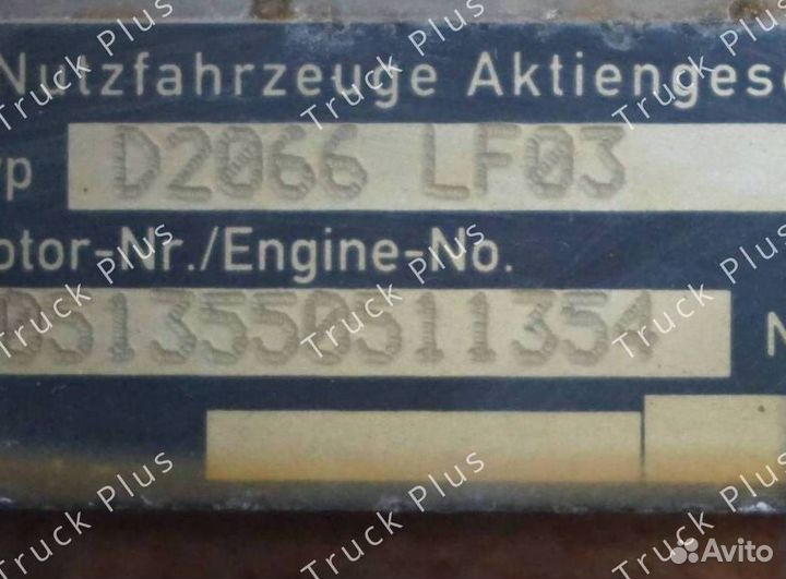 Двигатель MAN D2066LF03