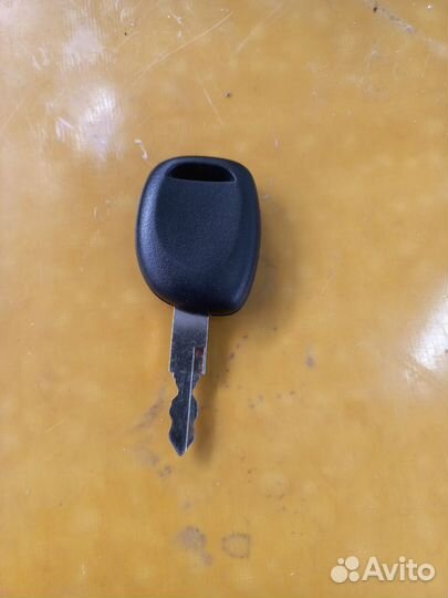 Ключ зажигания renault symbol