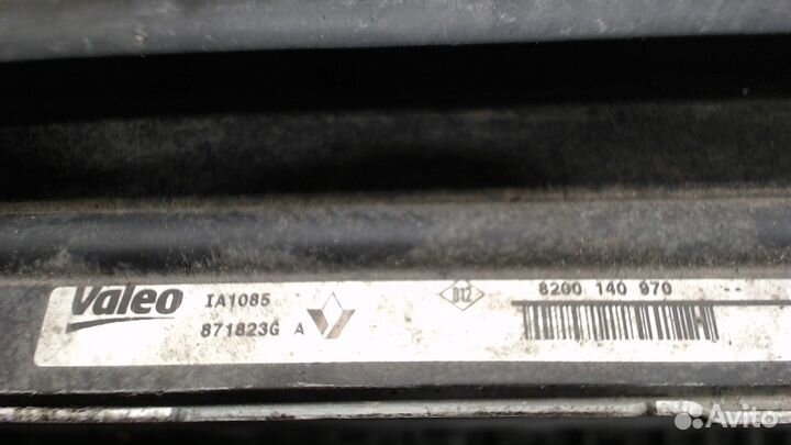 Радиатор интеркулера Renault Kangoo, 2005