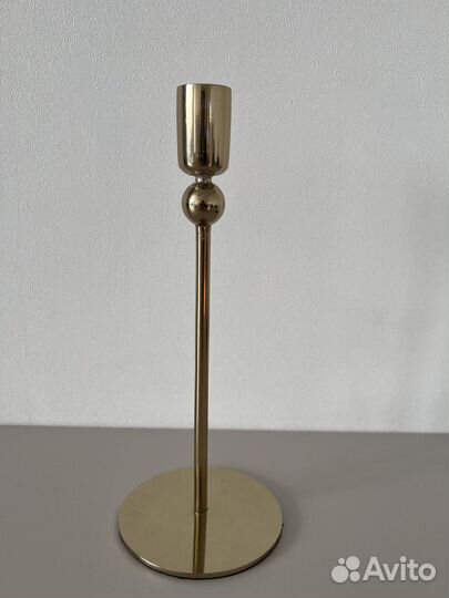 Подсвечник золотой hm home