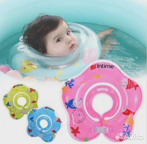 Круг на шею для купания, надувной