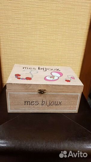 Шкатулка дерево новая