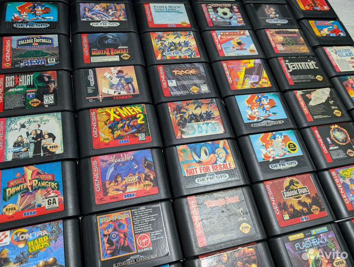 Картриджи Sega Megadrive Genesis под заказ