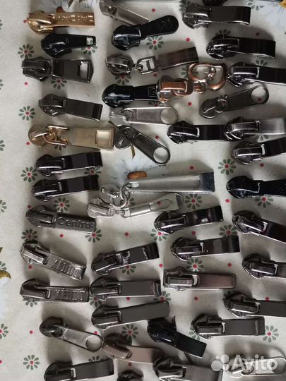 Молнии разного цвета и длины