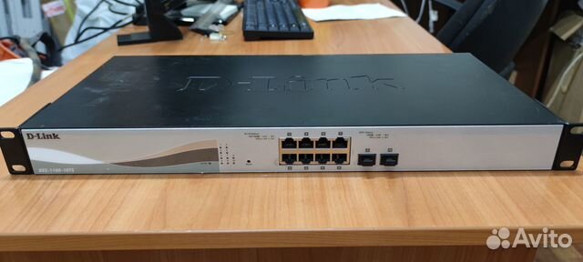 Коммутатор D-Link DXS-1100-10TS 8x10G