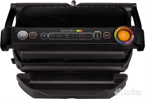 Электрогриль Tefal Optigrill+ GC712834, черный