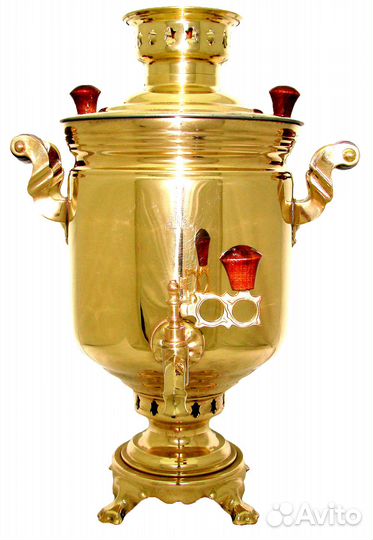 Самовар 5л тульский на дровах