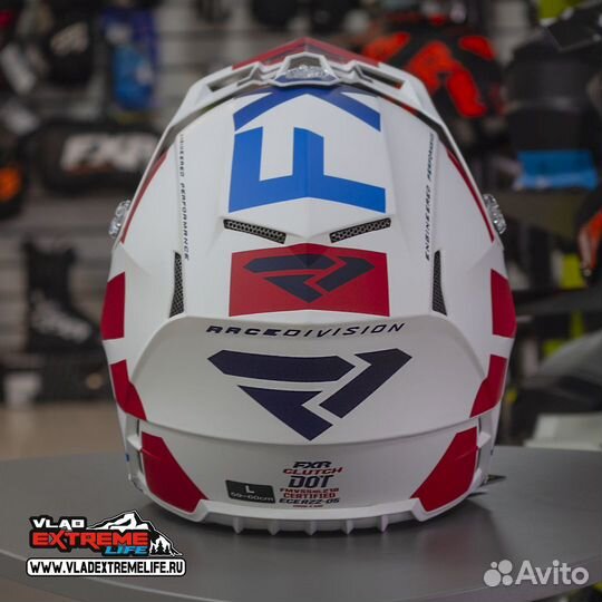 Шлем FXR clutch EVO LE Patriot 220614-0120 (L)