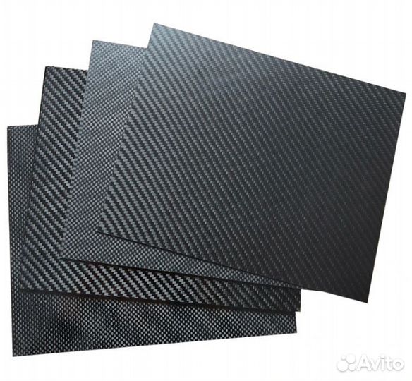 Лист из углеродного волокна 500/500-2мм