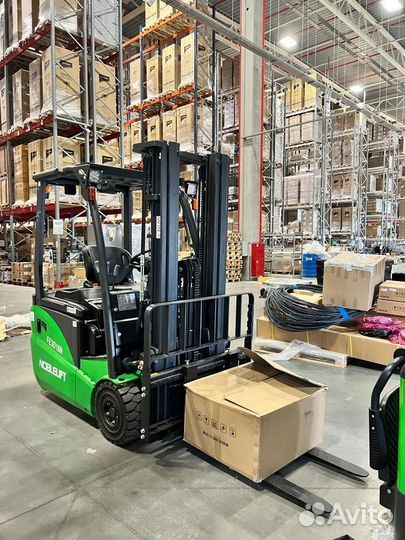 3х опорный электропогрузчик 1,8 тонны 4,5 м