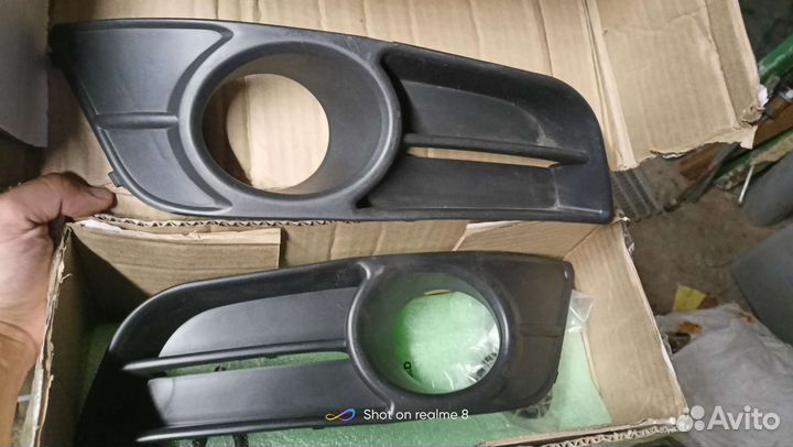 Заглушки противоугонных фар Corolla verso