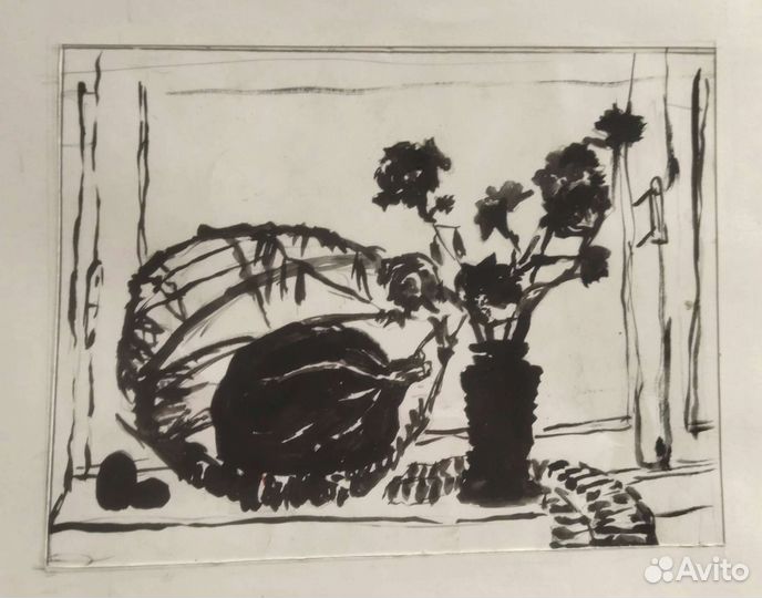 Интерьерная графика картина