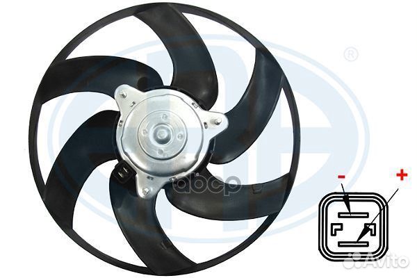Вентилятор охлаждения радиатора 352023 Era